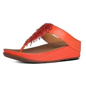 FitFlop Cha Cha Flame Onlybrands Sandal Size 7 Women's